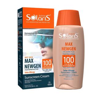 کرم ضد آفتاب سولار آلرژی SPF100 مدل مکس نیوژن 100  میل سولاریس آردن
