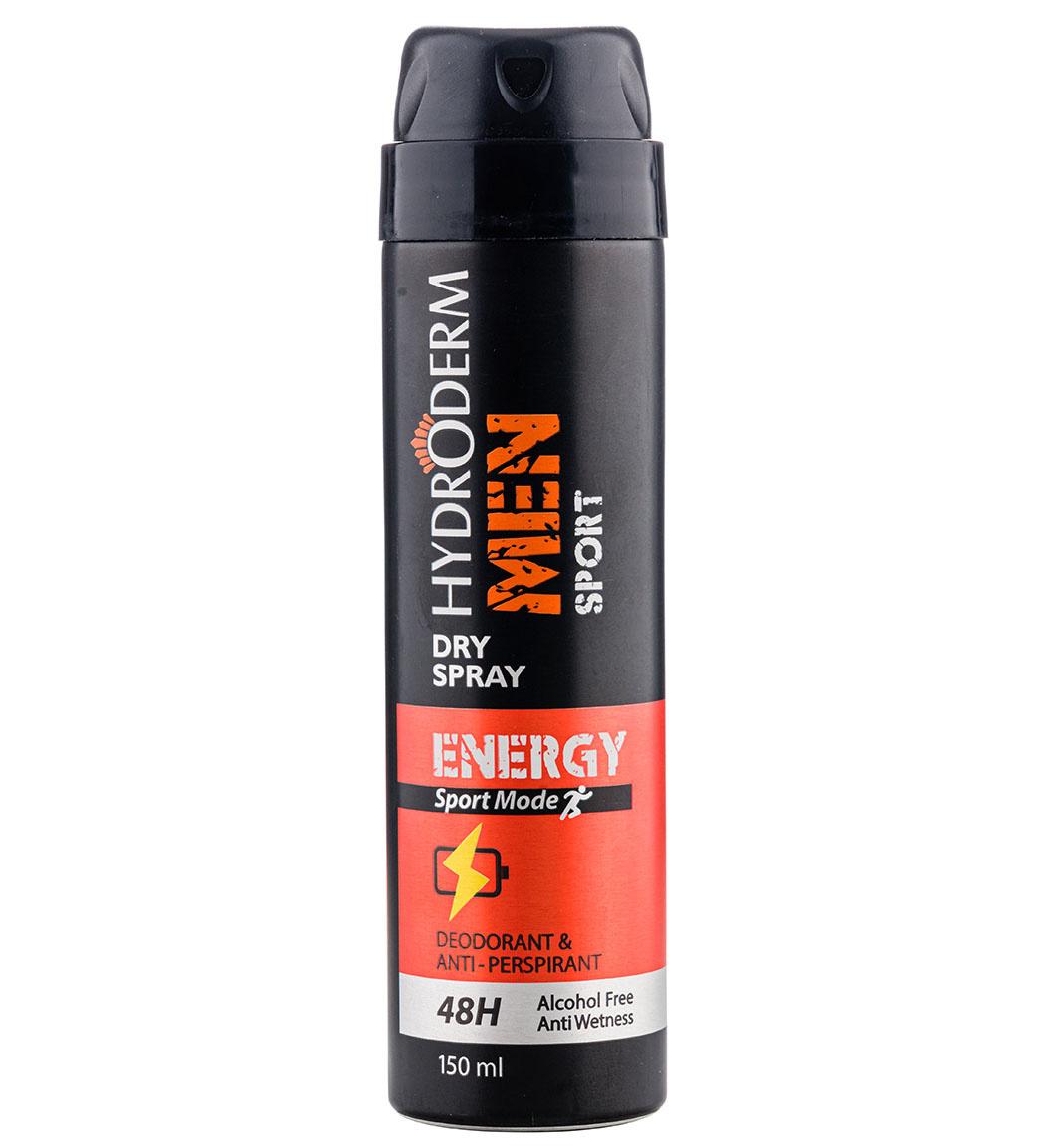 اسپری دئودورانت مردانه Men Energy Sport Mode حجم 150میل هیدرودرم