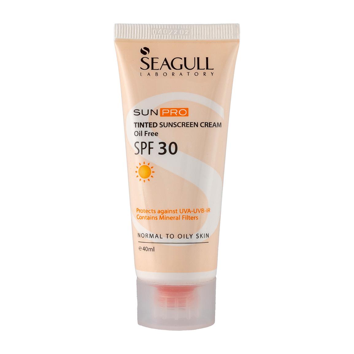 کرم ضد آفتاب رنگی SPF 30  سی گل